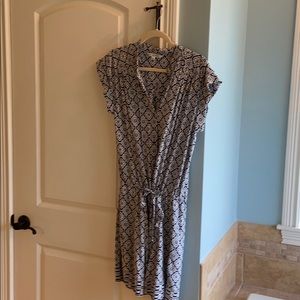 Large Max studio drawstring dress